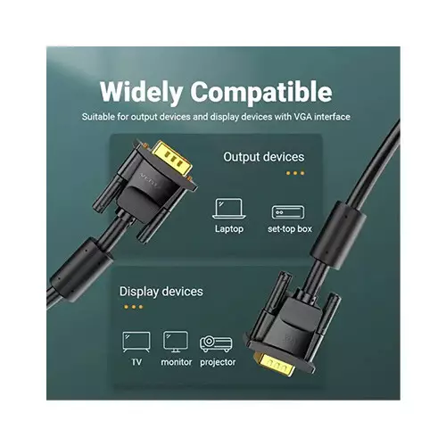 VENTION VAG-B04-B2500 25M VGA Cable with Ferrite Core - 2