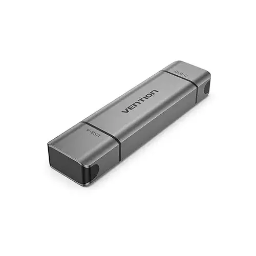 VENTION CLLH0 2-in-1 USB 3.0 A+C Dual Drive Letter Card Reader