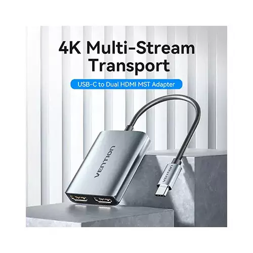 VENTION ACZHB USB-C to Dual HDMI MST Converter - 1
