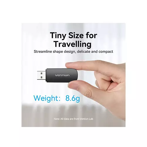 Vention 2-in-1 USB 3.0 A Card Reader(SD+TF) Black Single Drive Letter - 2