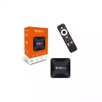 TX10 Pro 8K Android TV Box with Voice Control Remote (Black)