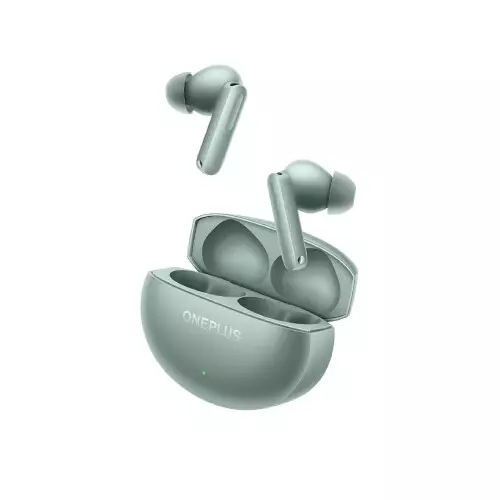 OnePlus Buds 4 55dB ANC TWS Earbuds (Green) - 0