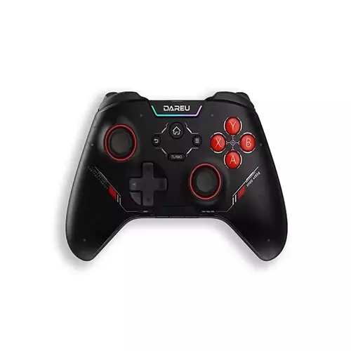 DAREU H100 Tri Mode Wireless Gaming Controller - Black