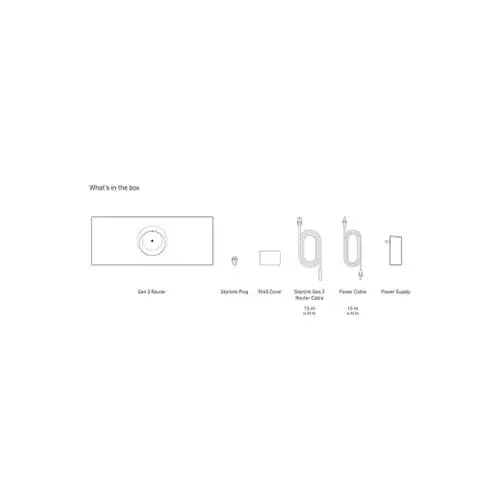 Starlink Gen 3 Mesh Tri-Band Wi-Fi 6 Router - 2