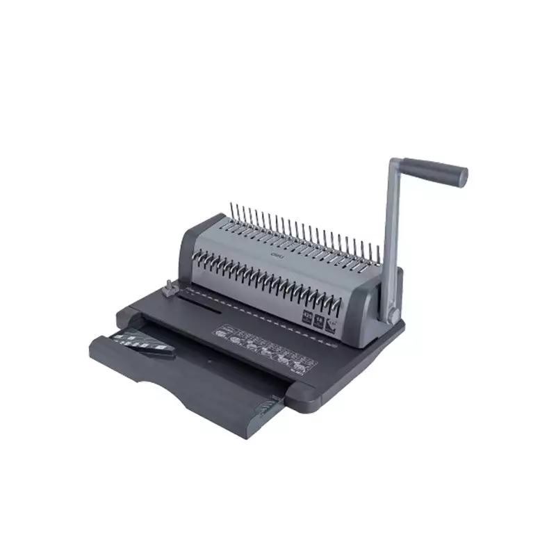 Deli E3873 Steel Spiral Binding Machine - 2