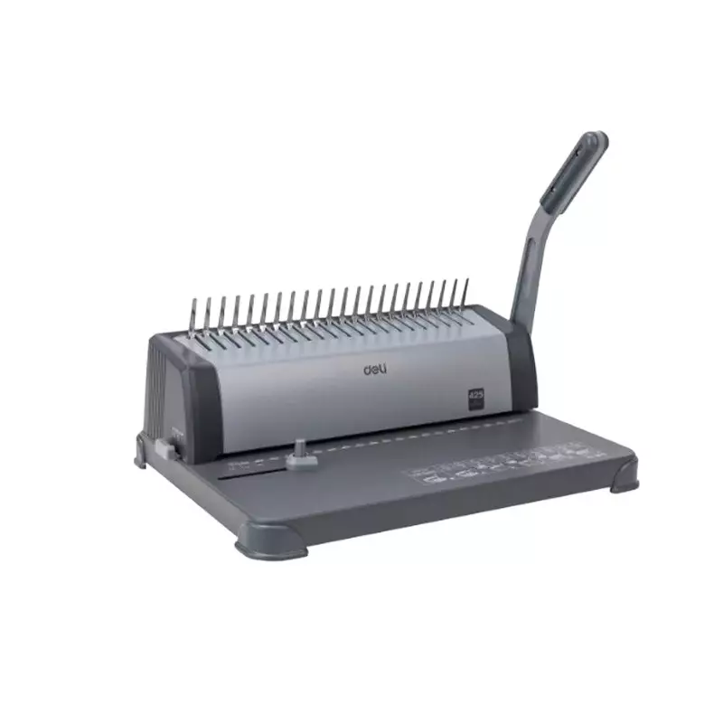Deli E3872 Steel Spiral Binding Machine - 2