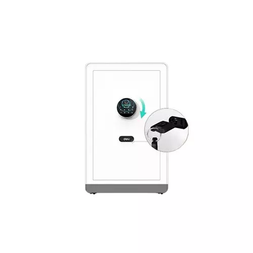 Deli ET635 Fingerprint Password Safe Box - 1