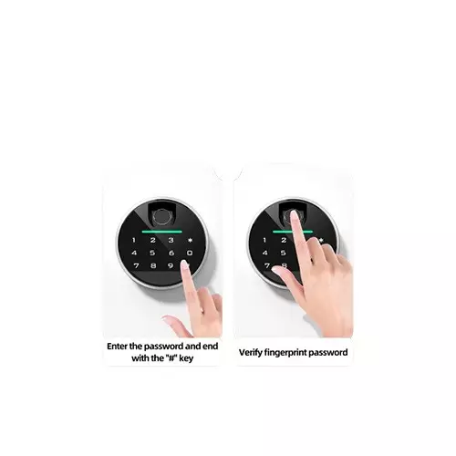 Deli ET635 Fingerprint Password Safe Box - 3