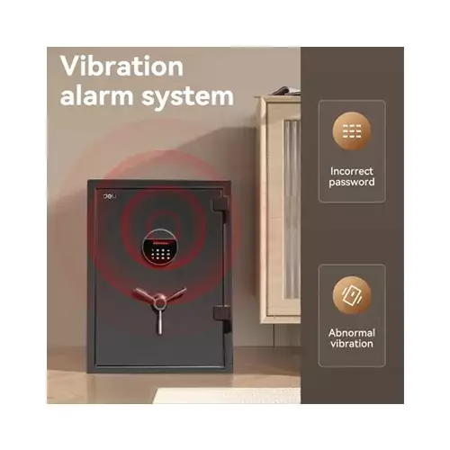 Deli ET600 Fireproof Digital Safe Box - 3