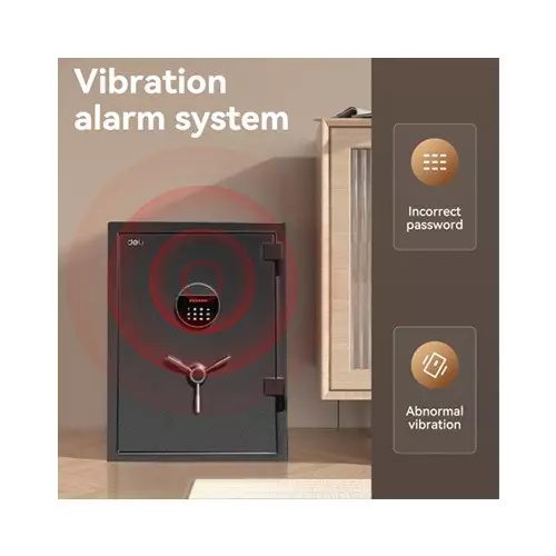 Deli ET601 Fireproof Digital Safe Box - 5