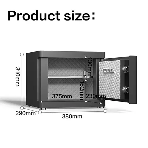 Deli ET592 Automatic Door Digital Safe Box - 5