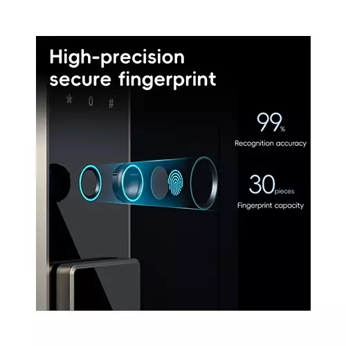 Deli ET596 Fingerprint Password Safe Box - 3