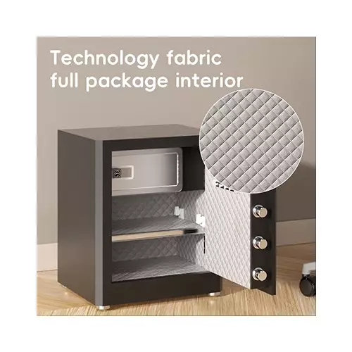 Deli ET596 Fingerprint Password Safe Box - 4