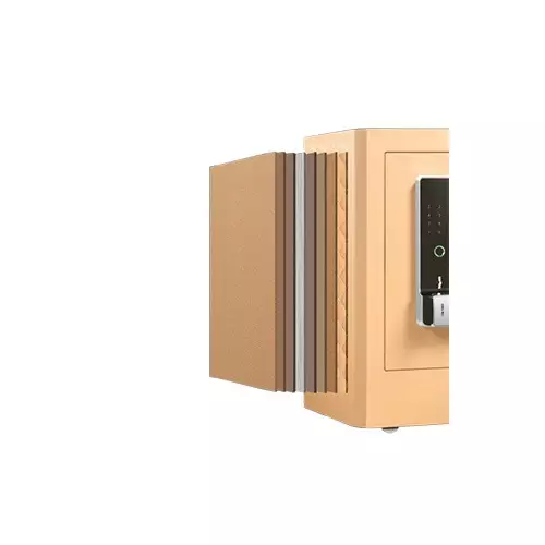 Deli 4117G Fingerprint & Digital Safe Box with Locker - 3