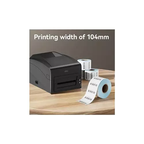 Deli ES351 Direct Thermal Transfer Label Printer - 1