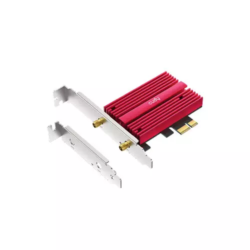 Cudy WE4000 AX5400 Wi-Fi 6E Bluetooth 5.3 PCI-E Adapter - 3