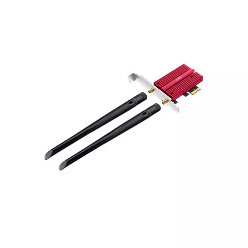 Cudy WE3000S AX5400 Wi-Fi 6E Bluetooth 5.2 PCI-E Adapter - 0