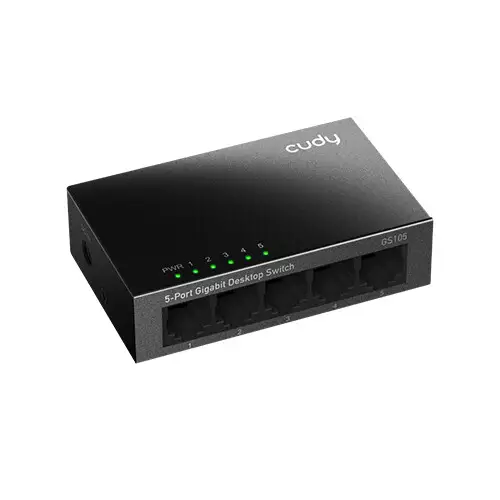 Cudy GS105 5-Port Gigabit Desktop Network Switch - 1