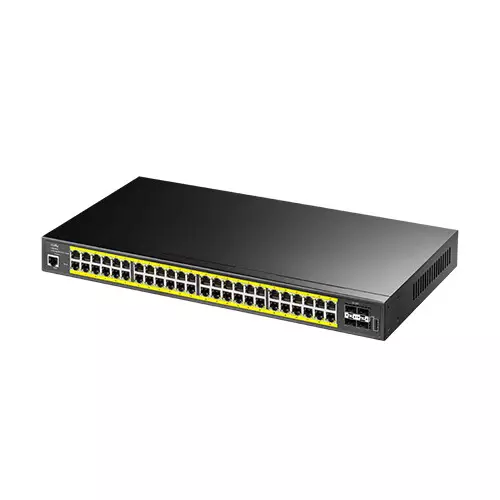 Cudy GS2048PS4 48 Port Gigabit PoE+ L2 Managed Network Switch - 1