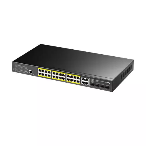 Cudy GS2028PS4-400W 24-GbE PoE L2 Managed Network Switch - 1