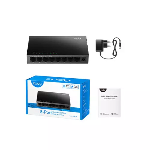 Cudy GS108 8-Port Gigabit Unmanaged Switch - 2
