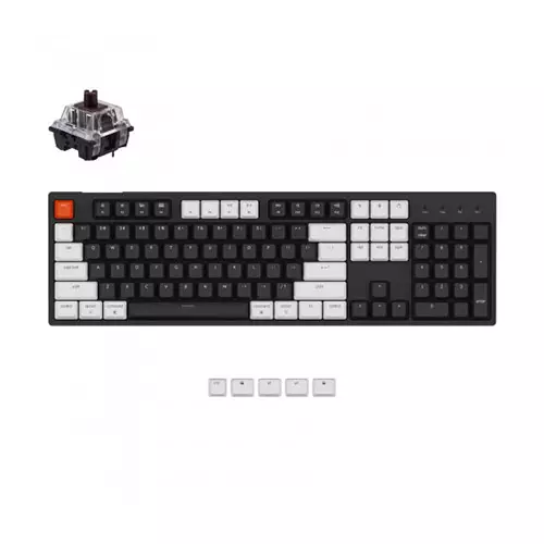 Keychron C2 Wired White LED Mechanical Keyboard - 1