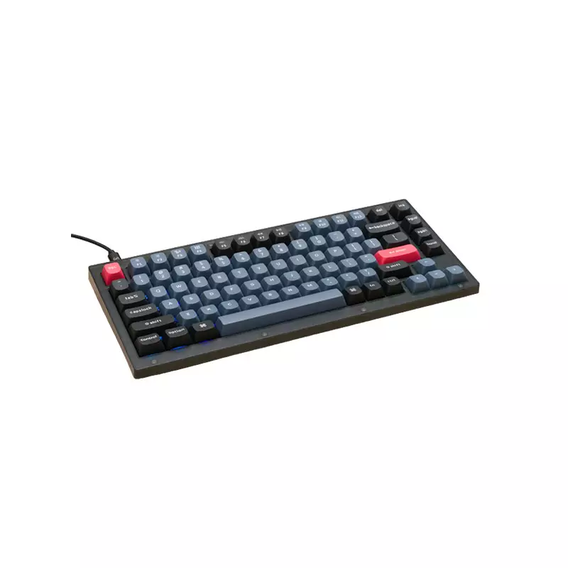 KEYCHRON V1 QMK CUSTOM MECHANICAL KEYBOARD BROWN SWITCH - 1