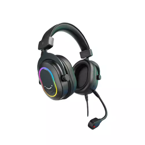 FIFINE H6 USB 7.1 SURROUND SOUND RGB GAMING HEADPHONE - 1