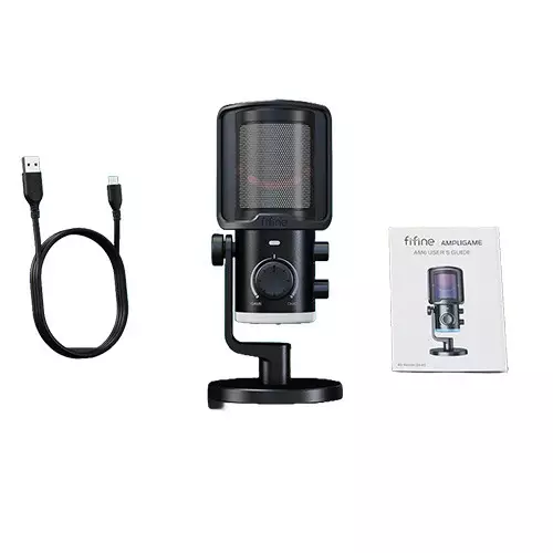 Fifine Ampligame AM6 Condenser Microphone - 2