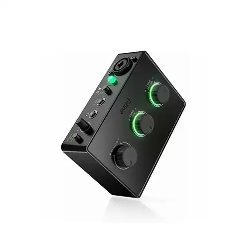 FIFINE AmpliTank  AMPLI 1 48V Phantom Power & 50dB Gain USB Audio Interface