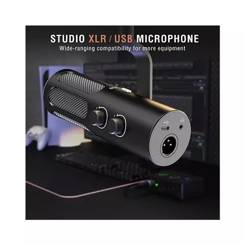 FIFINE AmpliTank Tank3 USB/XLR Dynamic Microphone - 1