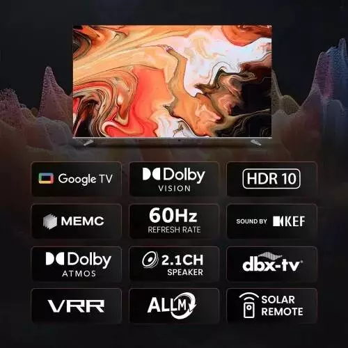 Haier H75M80FUX 75-inch Mini LED 4K Google TV - 4
