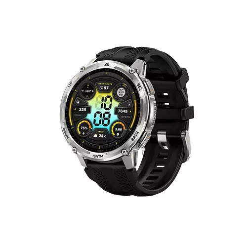 KOSPET TANK T4C 1.5 Inch AMOLED Display Smartwatch (Silver)
