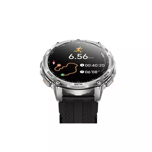 KOSPET TANK T4C 1.5 Inch AMOLED Display Smartwatch (Silver) - 3