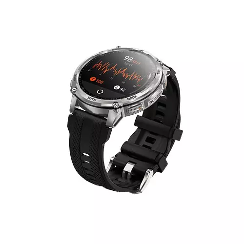 KOSPET TANK T4C 1.5 Inch AMOLED Display Smartwatch (Silver) - 4