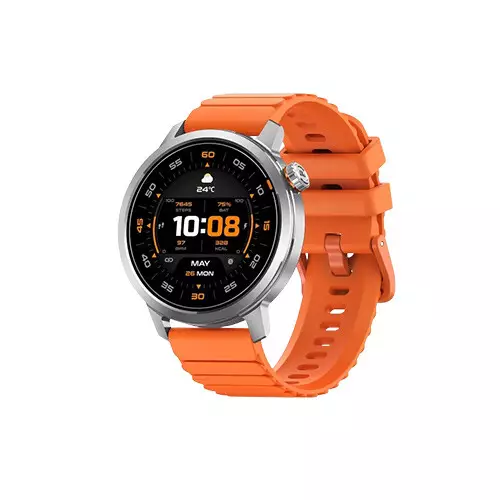 KOSPET Orb 1.43 Inch AMOLED Smart Watch (Icy Silver)