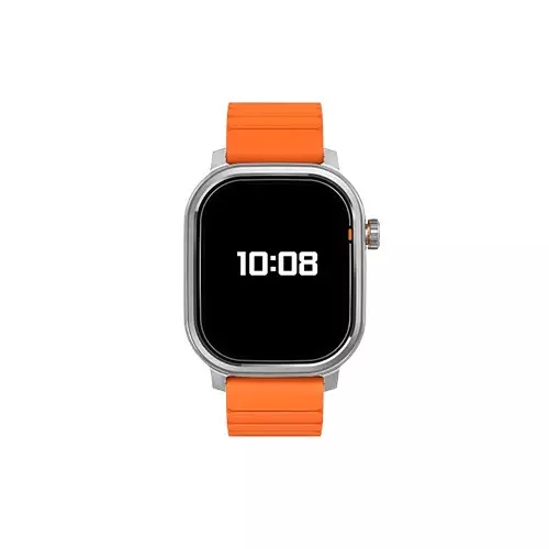 KOSPET Pulse 1.96 Inch AMOLED Display Smartwatch (Icy Silver) - 2