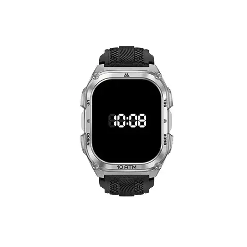 KOSPET TANK M4 1.96 Inch AMOLED Display Smartwatch (Silver) - 2