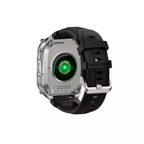 KOSPET TANK M4 1.96 Inch AMOLED Display Smartwatch (Silver) - 5