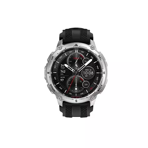 KOSPET TANK T4 1.43 Inch AMOLED Smartwatch (Silver) - 1