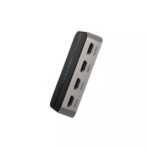 VENTION AFFH0 3 In 1 Out 4K HDMI Switcher (Gray) - 2