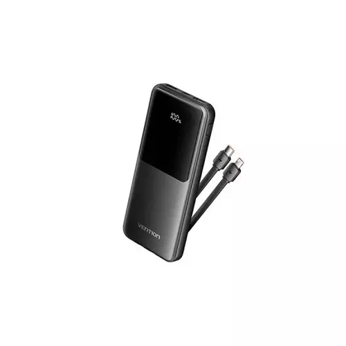Vention FHOB0 22.5W LED Digital Display 10000mAh Power Bank (Black)