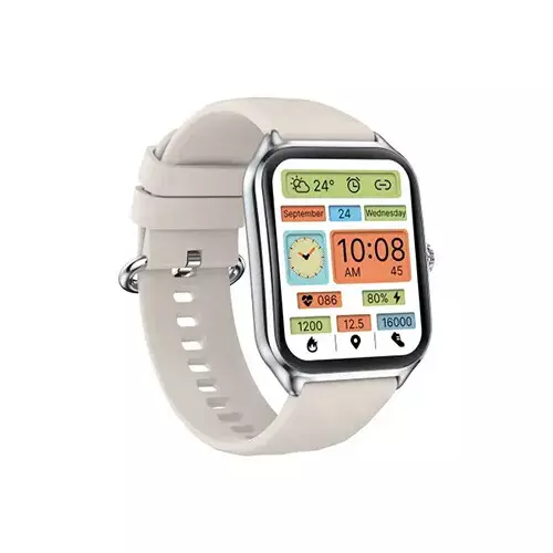 Zeblaze GTS 4 1.94 inch AMOLED Bluetooth Calling smart watch (Starlight Silver)