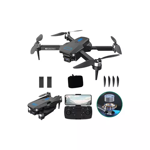 E88 Max Brushless 25min Flying 400 M FPV Distance HD Camera Drone - 0