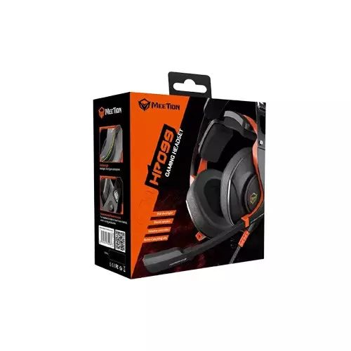 Meetion MT–HP099 RGB Backlit Gaming Black Headset with Mic - 4