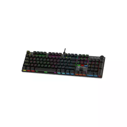 Meetion MT-MK009MX Hot-swappable Rainbow RGB Mechanical Wired Keyboard (Blue Switch)