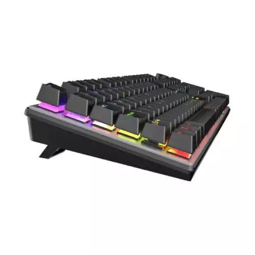 Meetion MT-MK009MX Hot-swappable Rainbow RGB Mechanical Wired Keyboard (Blue Switch) - 2