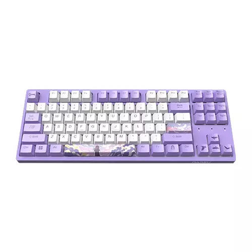 Dareu A87 Dream Tenkeyless Mechanical Keyboard (Purple) - 1