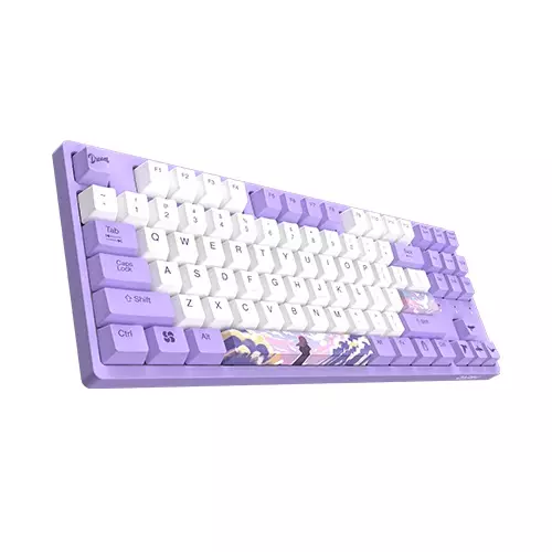 Dareu A87 Dream Tenkeyless Mechanical Keyboard (Purple) - 2