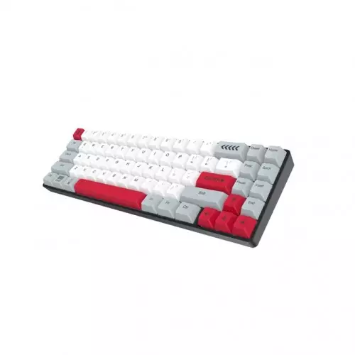 Dareu EK871 Bluetooth Wireless Mechanical Keyboard (Red) - 1